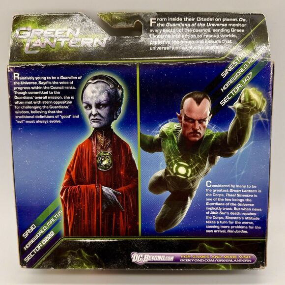 Mattel Green Lantern Guardians Of The Universe Sinestro & Sayo Action Figure NEW - Picture 2 of 4